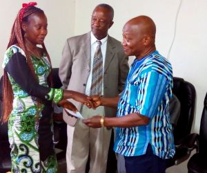 bong county registrar receives her letter of reassignment