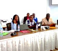 facilitators at the land rights act messaging workshop held in monrovia 