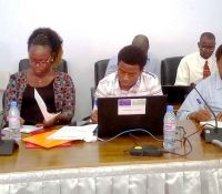 facilitators at the land rights act messaging workshop held in monrovia