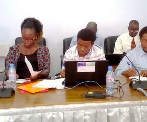 facilitators at the land rights act messaging workshop held in monrovia
