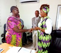 grand bassa county registrar receives her letter of transfer