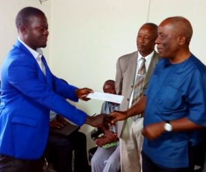 nimba county registrar receives his letter of reassignment
